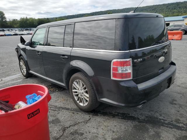 2FMHK6C8XDBD02235 - 2013 FORD FLEX SEL BLACK photo 2