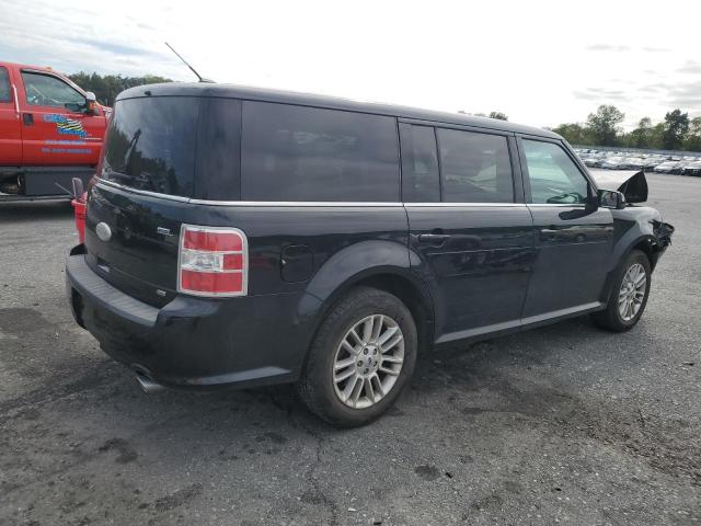 2FMHK6C8XDBD02235 - 2013 FORD FLEX SEL BLACK photo 3