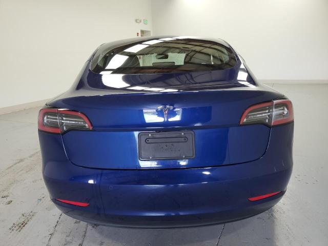 5YJ3E1EA5NF188979 - 2022 TESLA MODEL 3 ლურჯი ფოტო 6