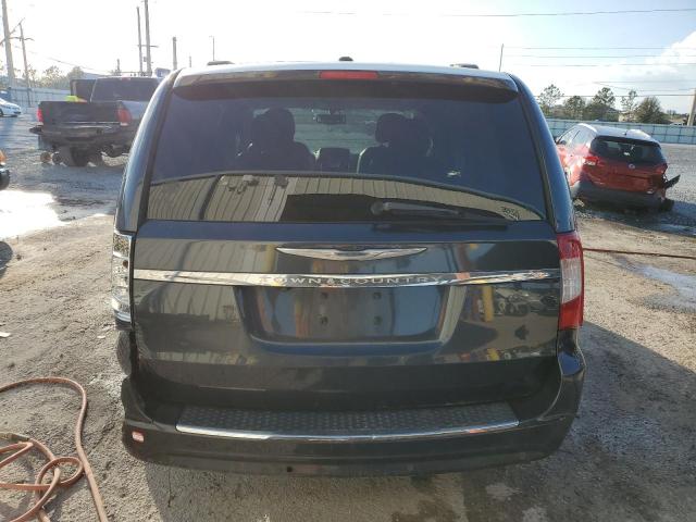 2C4RC1CGXDR757562 - 2013 CHRYSLER TOWN & COU TOURING L BLUE photo 6