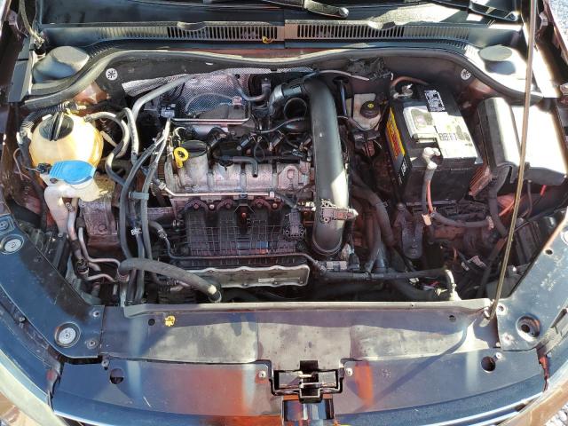 3VW2B7AJ7HM323809 - 2017 VOLKSWAGEN JETTA S BROWN photo 11