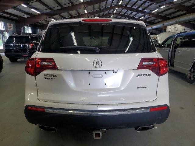 2HNYD2H33CH512699 - 2012 ACURA MDX TECHNOLOGY 白色 照片 6
