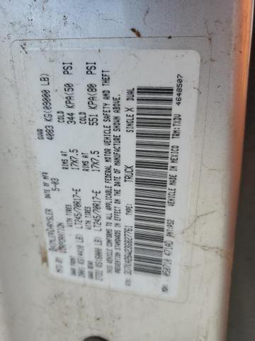 3D7KA26W23G827761 - 2003 DODGE RAM 2500 ST Argent photo 12
