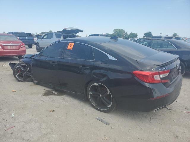1HGCV1F31KA058090 - 2019 HOND ACCORD SPORT Noir photo 2