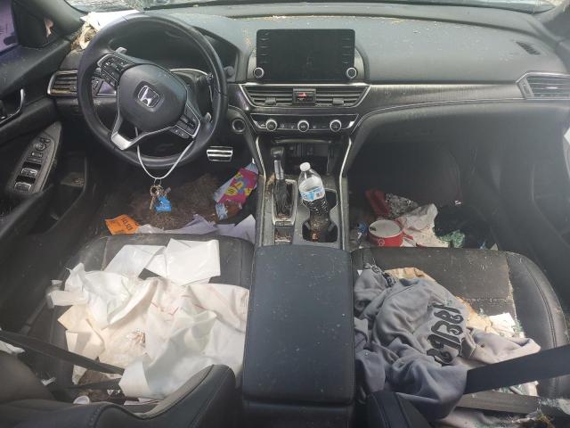 1HGCV1F31KA058090 - 2019 HOND ACCORD SPORT Noir photo 8