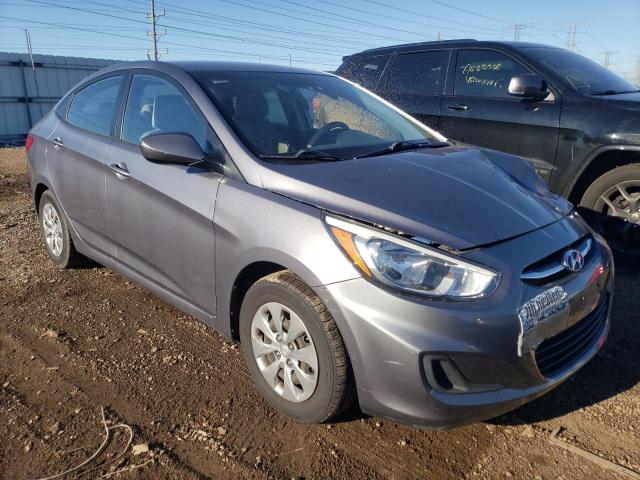 KMHCT4AE6FU879698 - 2015 HYUNDAI ACCENT GLS GRAY photo 4