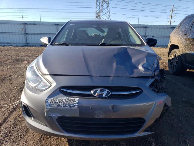 KMHCT4AE6FU879698 - 2015 HYUNDAI ACCENT GLS GRAY photo 5