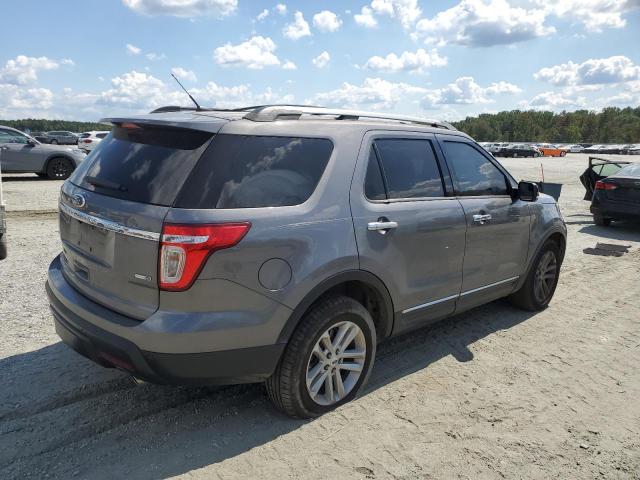 1FM5K8D82EGB22383 - 2014 FORD EXPLORER XLT GRAY photo 3