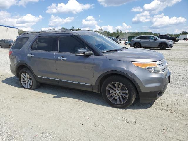 1FM5K8D82EGB22383 - 2014 FORD EXPLORER XLT GRAY photo 4