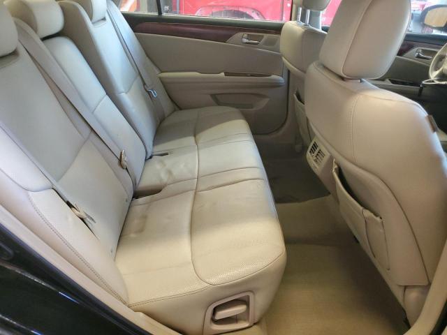 4T1BK3DB8BU401433 - 2011 TOYOTA AVALON BASE შავი ფოტო 10