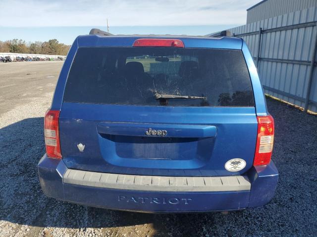 1J4NT2GA0AD582810 - 2010 JEEP PATRIOT SPORT BLUE photo 6