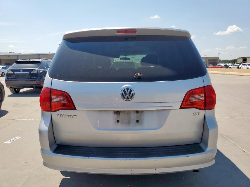 2V8HW34199R544932 - 2009 VOLKSWAGEN ROUTAN SE SILVER photo 6