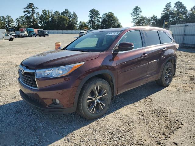 2016 TOYOTA HIGHLANDER XLE, 