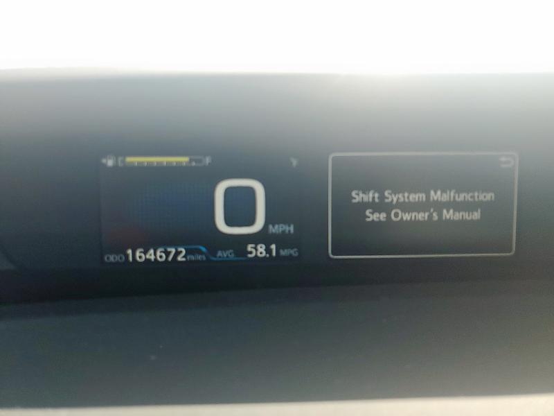 JTDKARFU0K3091793 - 2019 TOYOTA PRIUS Սև լուսանկար 9