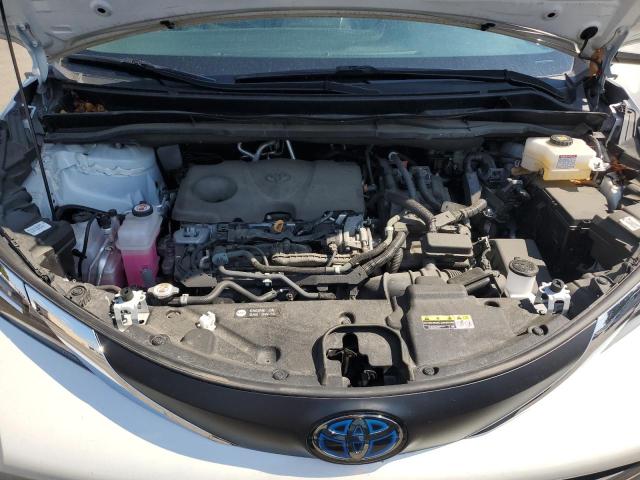 5TDYRKEC1MS046429 - 2021 TOYOTA SIENNA XLE WHITE photo 12