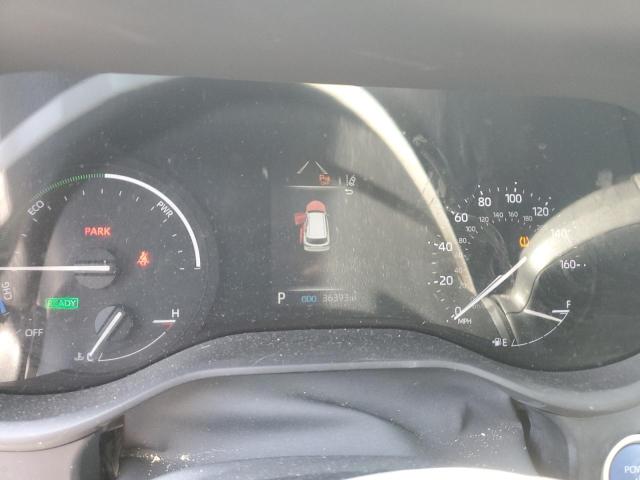 5TDYRKEC1MS046429 - 2021 TOYOTA SIENNA XLE WHITE photo 9