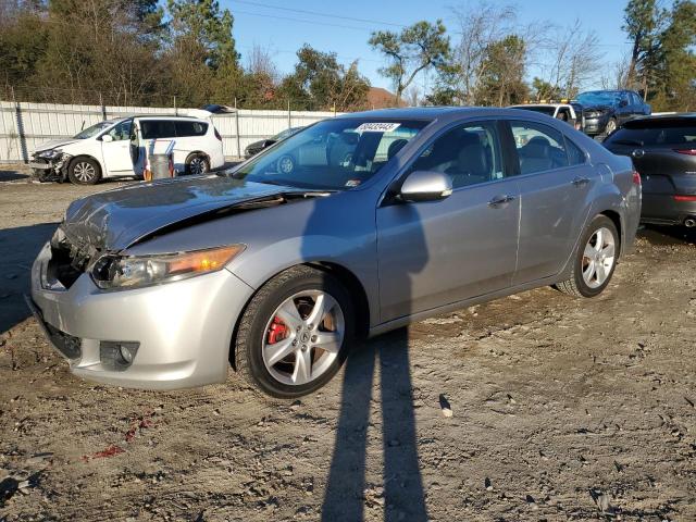 JH4CU2F62AC013517 - 2010 ACURA TSX SILVER photo 1