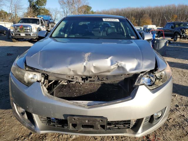 JH4CU2F62AC013517 - 2010 ACURA TSX SILVER photo 5