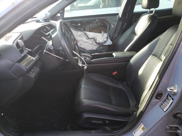 SHHFK7H98JU204174 - 2018 HONDA CIVIC SPORT TOURING GRAY photo 7