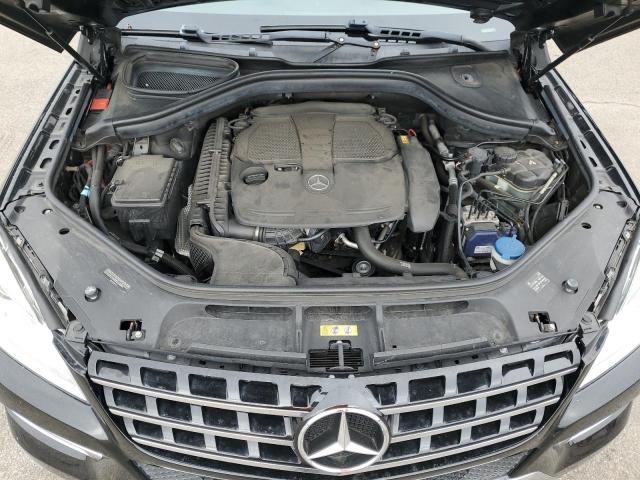 4JGDA5HB2DA225808 - 2013 MERCEDES-BENZ ML 350 4MATIC BLACK photo 12