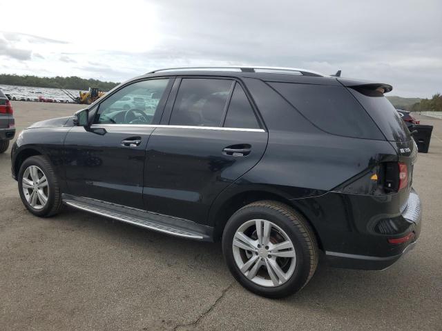 4JGDA5HB2DA225808 - 2013 MERCEDES-BENZ ML 350 4MATIC BLACK photo 2