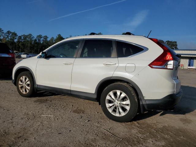 5J6RM3H74DL030650 - 2013 HONDA CR-V EXL WHITE photo 2