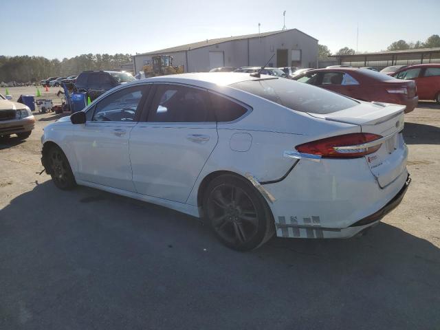 3FA6P0VP1HR154584 - 2017 FORD FUSION SPORT WHITE photo 2