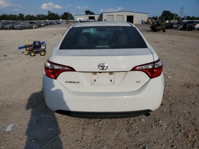 5YFBURHE1FP342217 - 2015 TOYOTA COROLLA L WHITE photo 6