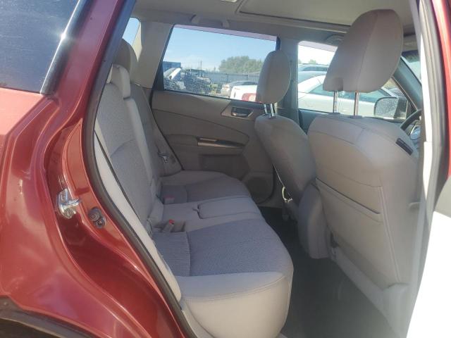 JF2SHADC6CG413050 - 2012 SUBARU FORESTER 2.5X PREMIUM ბურგუნდია ფოტო 10