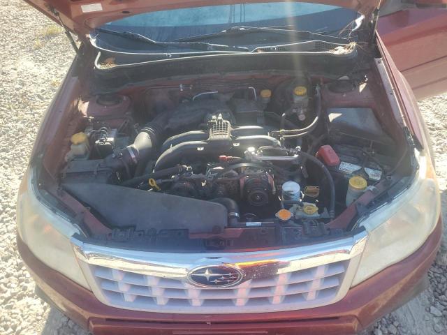 JF2SHADC6CG413050 - 2012 SUBARU FORESTER 2.5X PREMIUM ბურგუნდია ფოტო 11