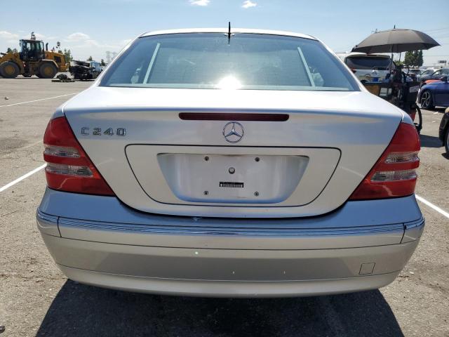 WDBRF61J41F099449 - 2001 MERCEDES-BENZ C 240 银色 照片 6