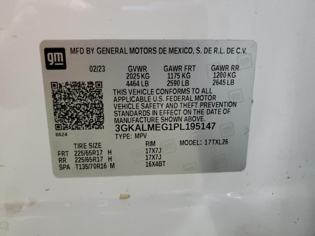 3GKALMEG1PL195147 - 2023 GMC TERRAIN SLE 白色 照片 14