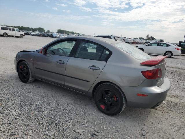 JM1BK12F861407917 - 2006 MAZDA 3 I GRAY photo 2