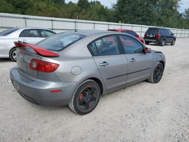 JM1BK12F861407917 - 2006 MAZDA 3 I GRAY photo 3