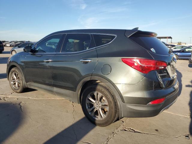 5XYZT3LB8DG031946 - 2013 HYUNDAI SANTA FE S GREEN photo 2