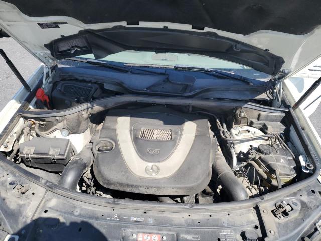 4JGBB8GB8BA735732 - 2011 MERCEDES-BENZ ML 350 4MATIC WHITE photo 12