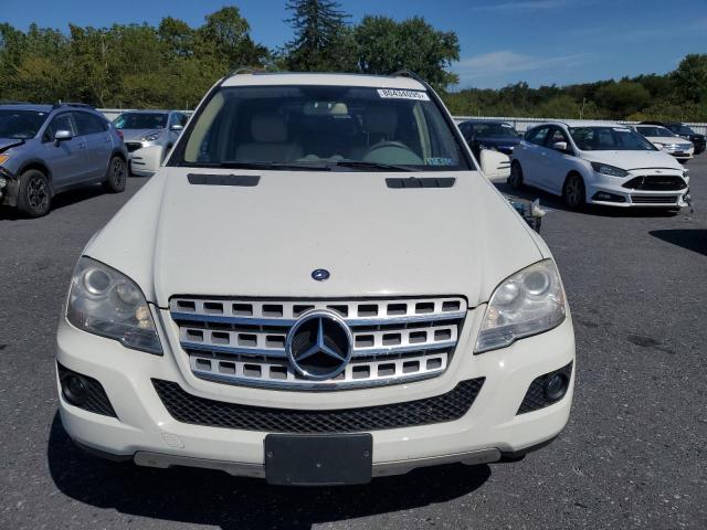 4JGBB8GB8BA735732 - 2011 MERCEDES-BENZ ML 350 4MATIC WHITE photo 5