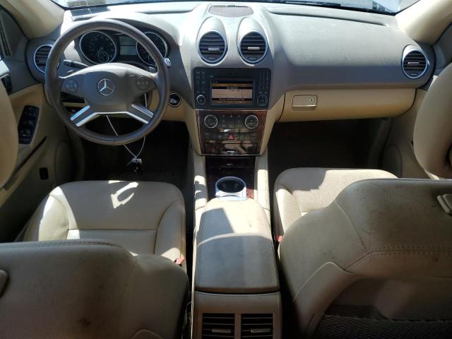 4JGBB8GB8BA735732 - 2011 MERCEDES-BENZ ML 350 4MATIC WHITE photo 8