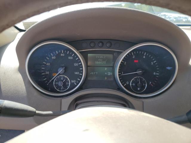 4JGBB8GB8BA735732 - 2011 MERCEDES-BENZ ML 350 4MATIC WHITE photo 9