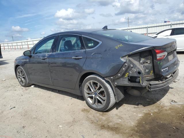 3FA6P0CD0KR144628 - 2019 FORD FUSION SEL CHARCOAL photo 2