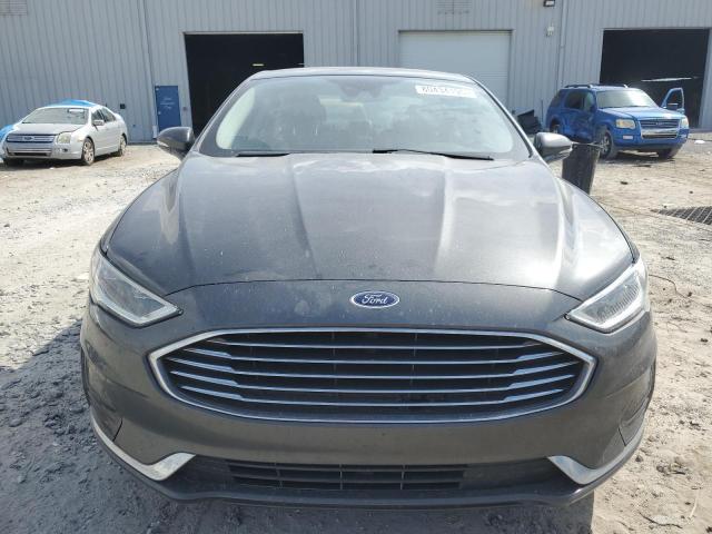 3FA6P0CD0KR144628 - 2019 FORD FUSION SEL CHARCOAL photo 5