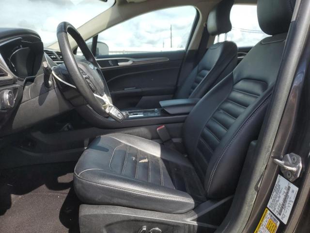 3FA6P0CD0KR144628 - 2019 FORD FUSION SEL CHARCOAL photo 7