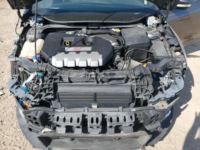 1FADP3L96JL253595 - 2018 FORD FOCUS ST GRAY photo 11