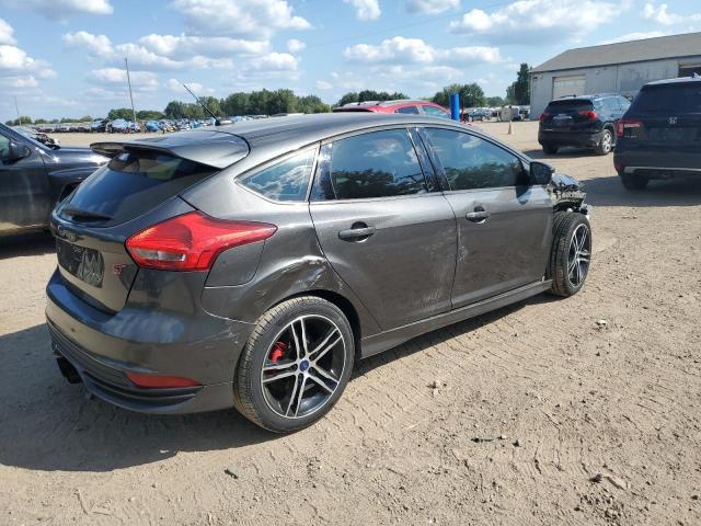 1FADP3L96JL253595 - 2018 FORD FOCUS ST GRAY photo 3
