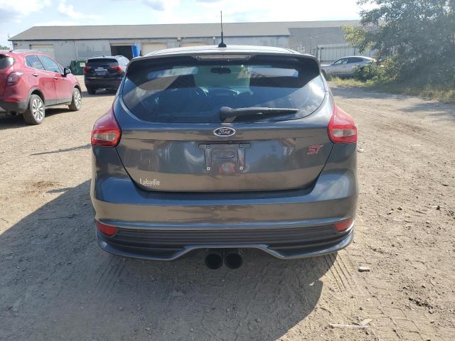 1FADP3L96JL253595 - 2018 FORD FOCUS ST GRAY photo 6