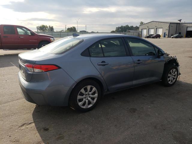 JTDB4MEE5P3000982 - 2023 TOYOTA COROLLA LE 蓝色 照片 3