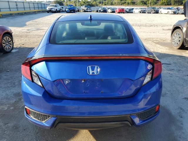 2HGFC3B74HH356781 - 2017 HONDA CIVIC EXL BLUE photo 6