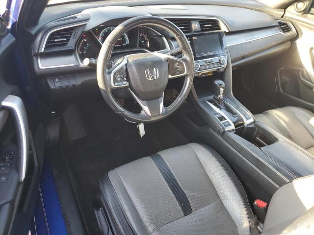 2HGFC3B74HH356781 - 2017 HONDA CIVIC EXL BLUE photo 8