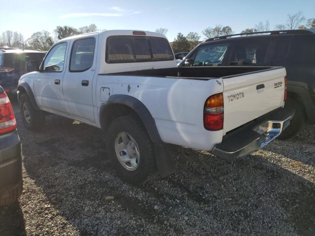 5TEGM92N71Z751193 - 2001 TOYOTA TACOMA DOUBLE CAB PRERUNNER WHITE photo 2