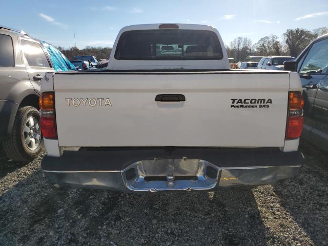 5TEGM92N71Z751193 - 2001 TOYOTA TACOMA DOUBLE CAB PRERUNNER WHITE photo 6